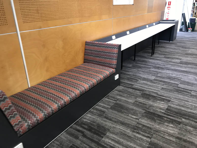 commercial library seating