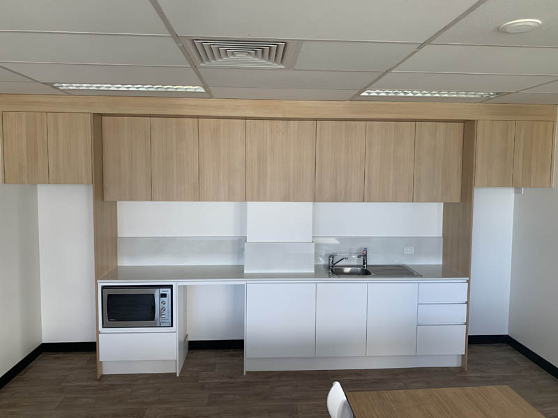 Commercial Office Fit outs cabinetry QLD