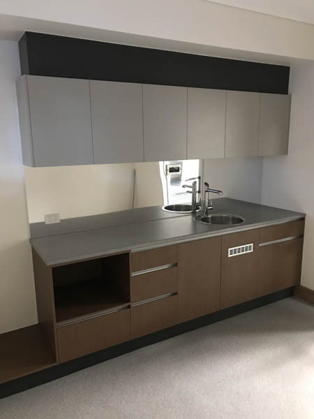 commercial bench kitchen